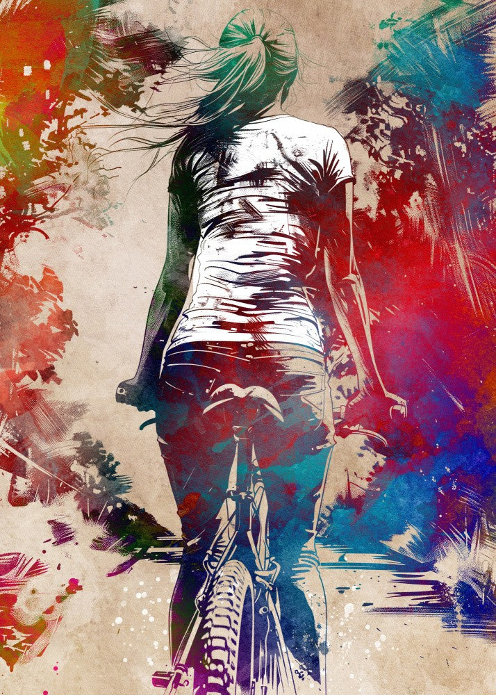 Biker Sport Digital Art