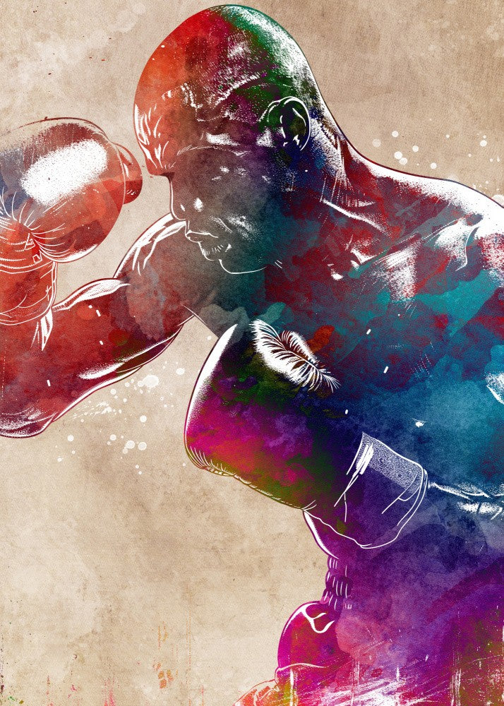 Boxing Sport Digital Art
