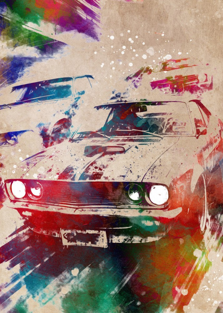 Cars Racing Sport Digital Art