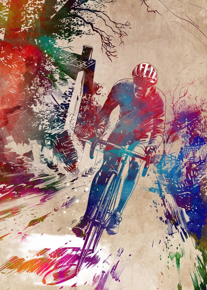 Cycling Sport Digital Art 2