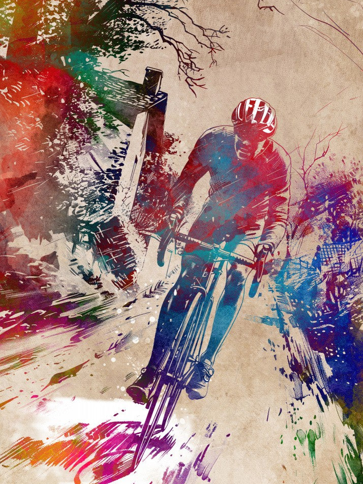 Cycling Sport Digital Art 2