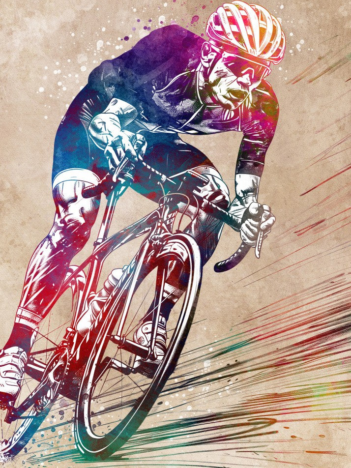 Cycling Sport Digital Art 3