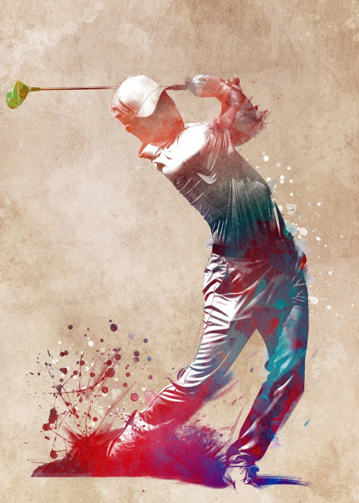 Golf Sport Digital Art