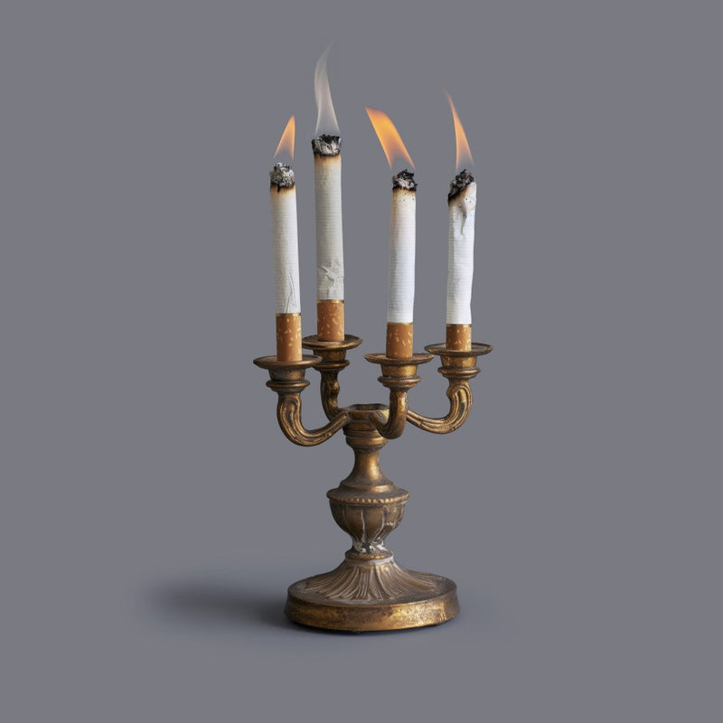 Smoking candlestick