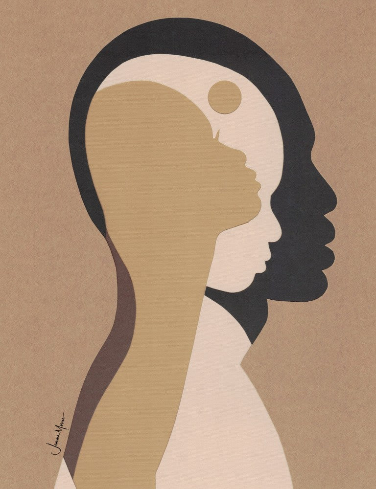 Père Fils et Fille (beige)