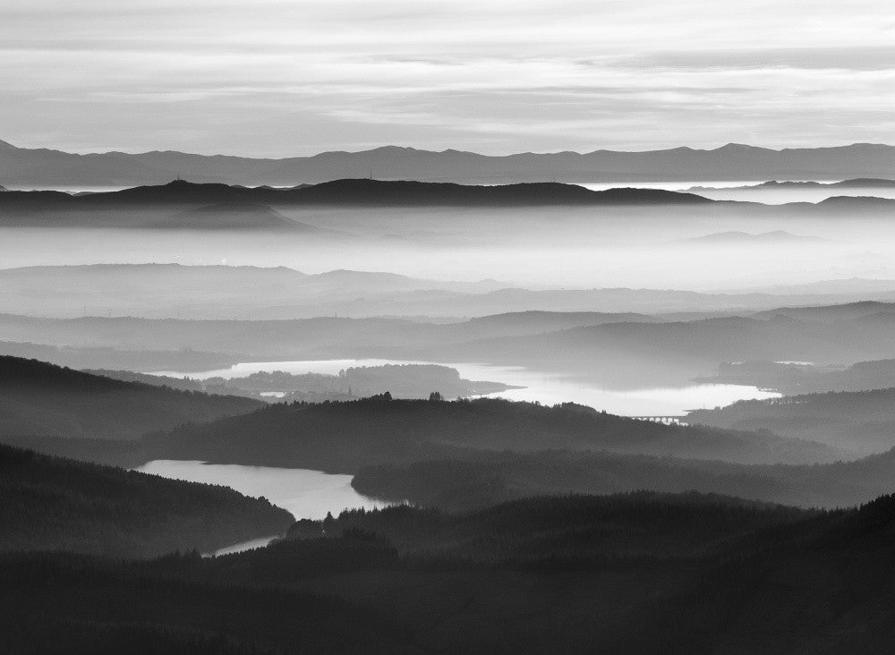 Araba plain in the fog