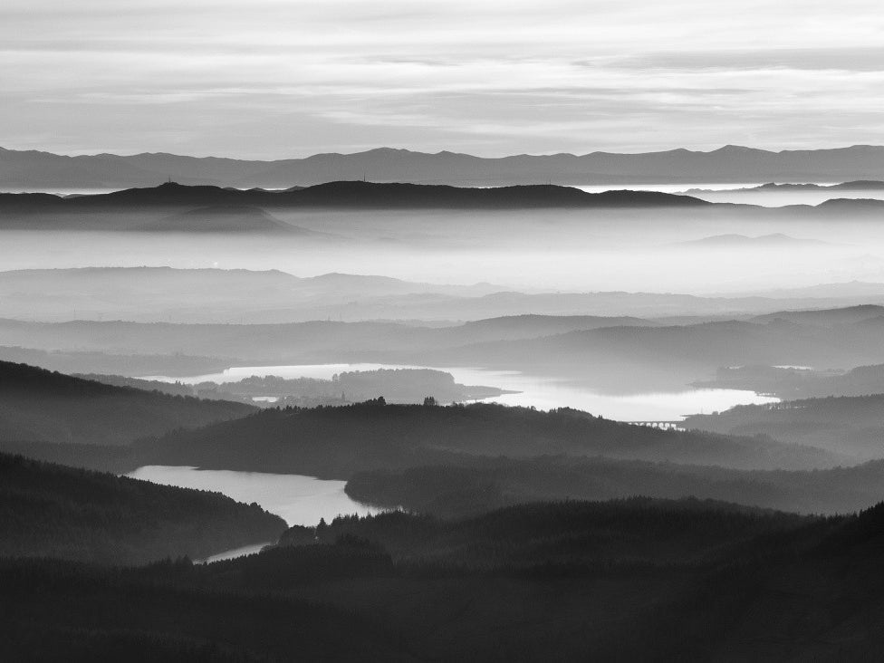 Araba plain in the fog