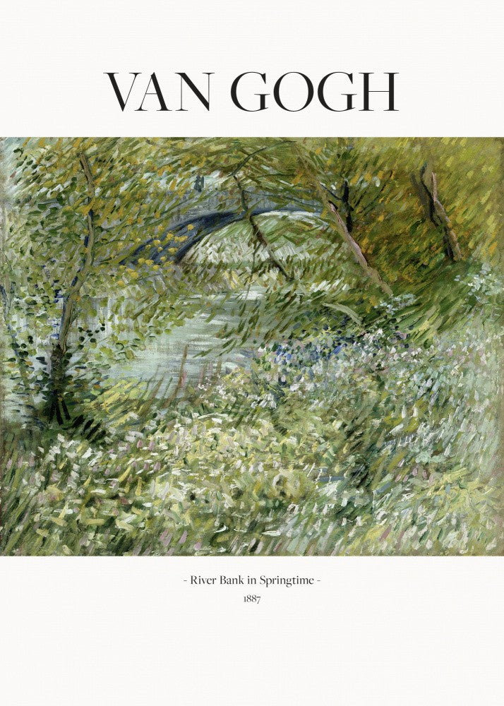River Bank In Springtime (1887)