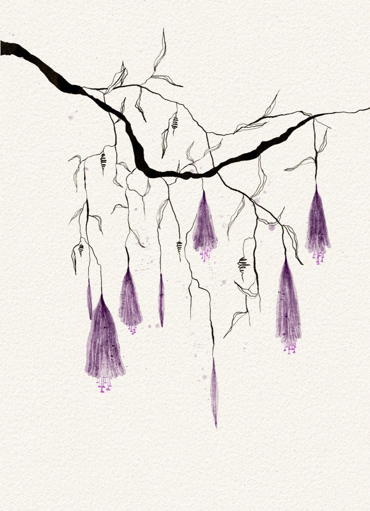 Purple Dream Blossoms