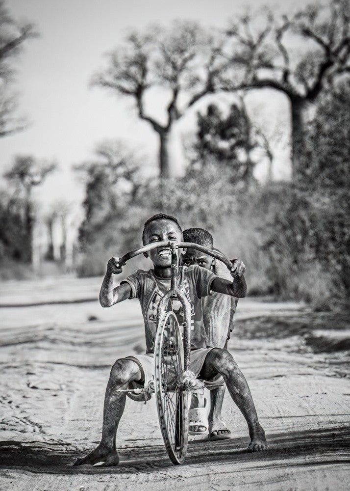 Fun among baobabs
