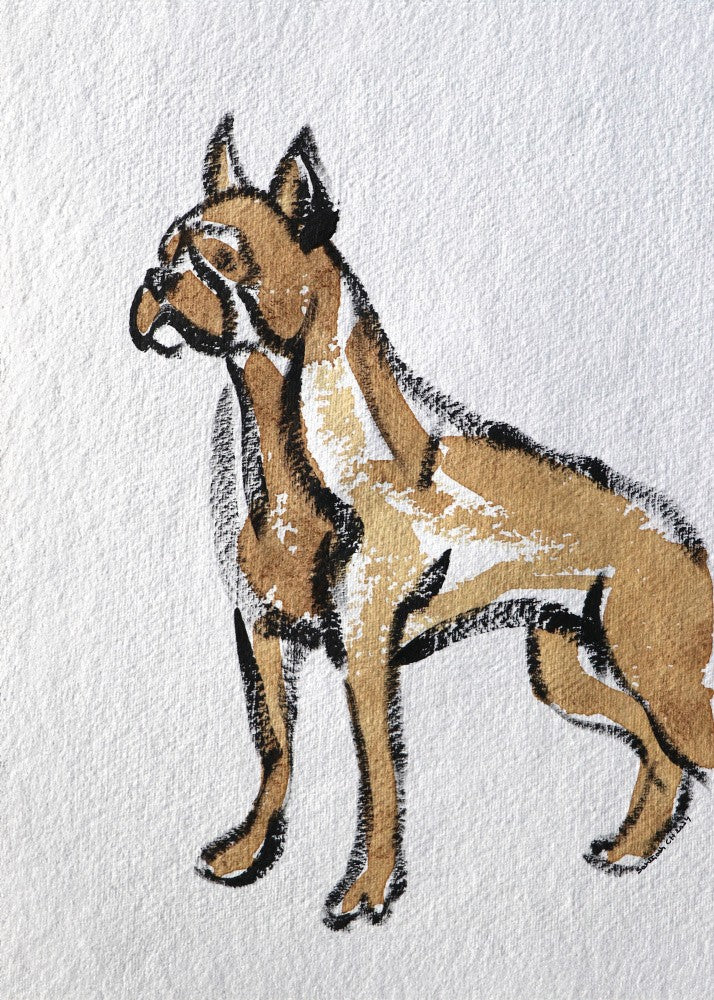 Regal Canine Pose