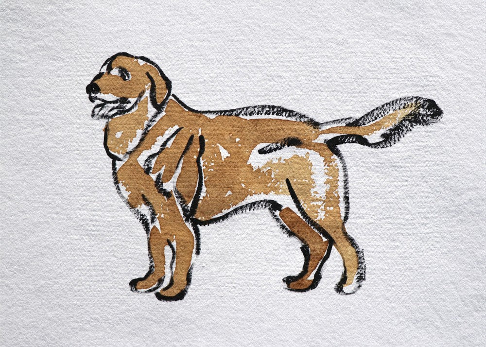 Regal Canine Silhouette