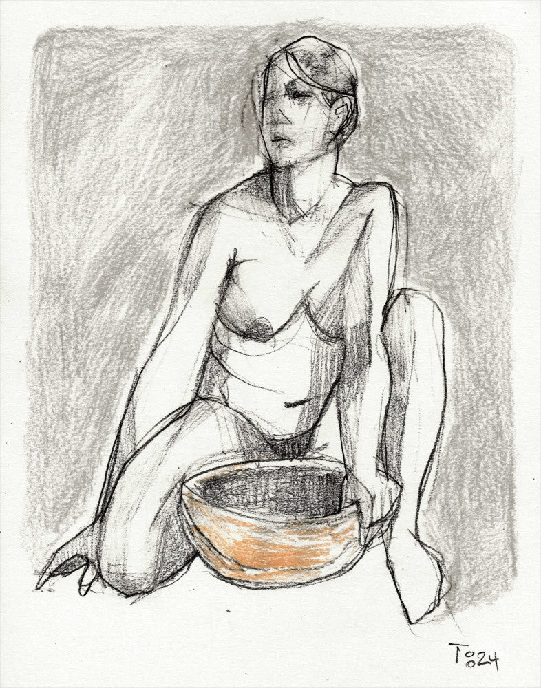 Woman with Washing Bowl