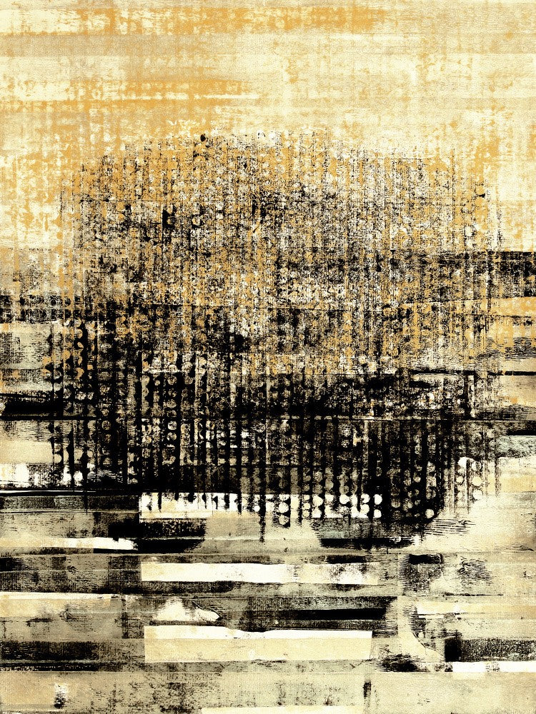 Layers of Black and Golden Hues