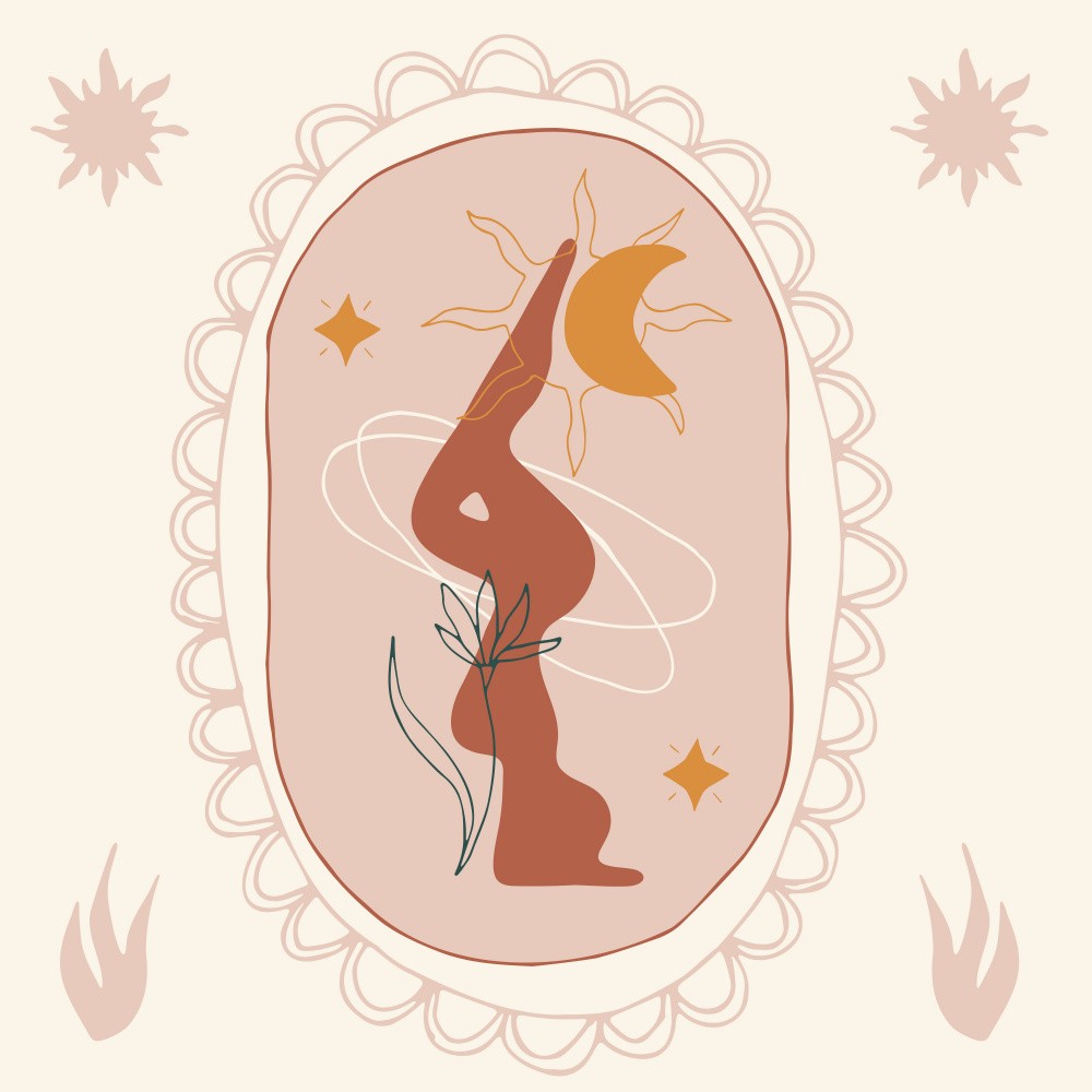 Yoga Pose Print