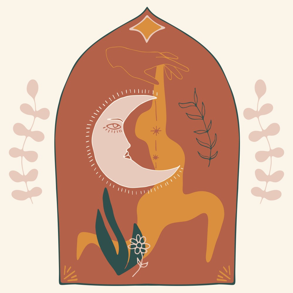 Healing Yoga Print