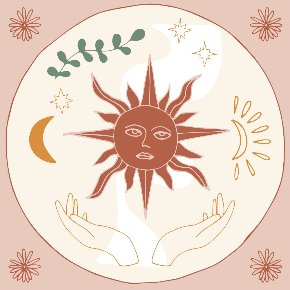 Sun Oul Healing Print