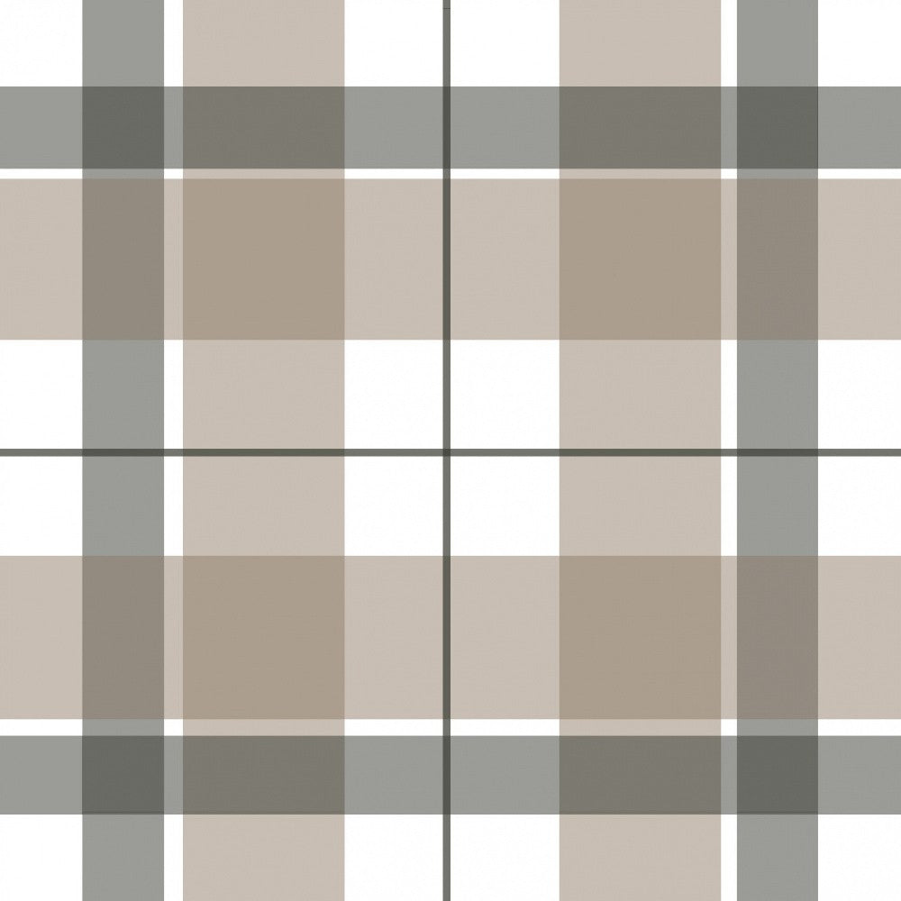 Autumn Plaid Pattern Tile