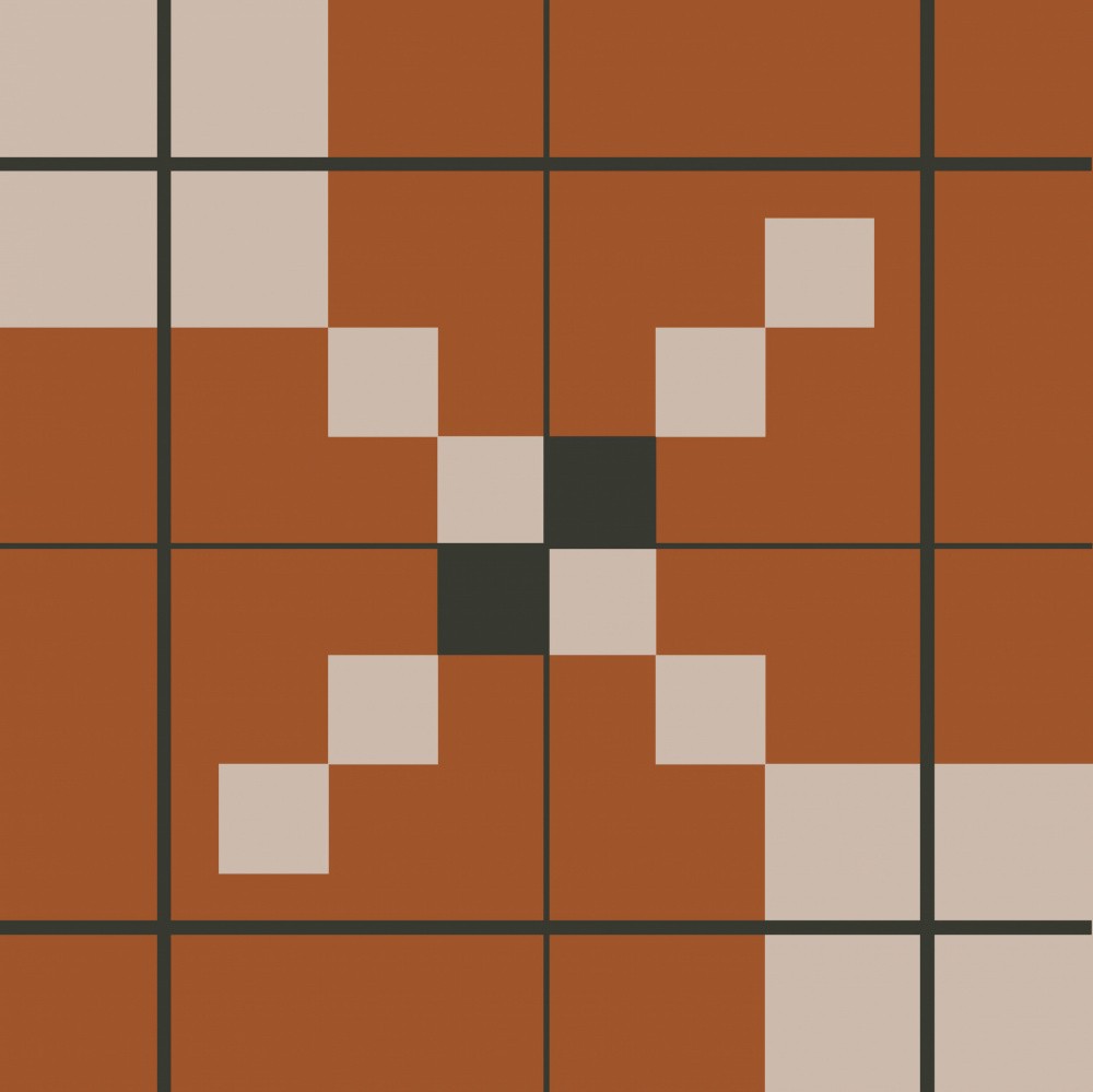 Autumn Plaid Pattern Tile