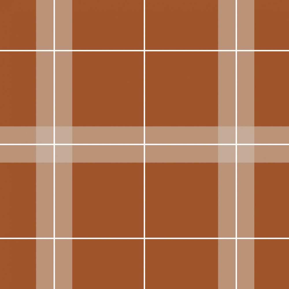 Autumn Plaid Pattern Tile
