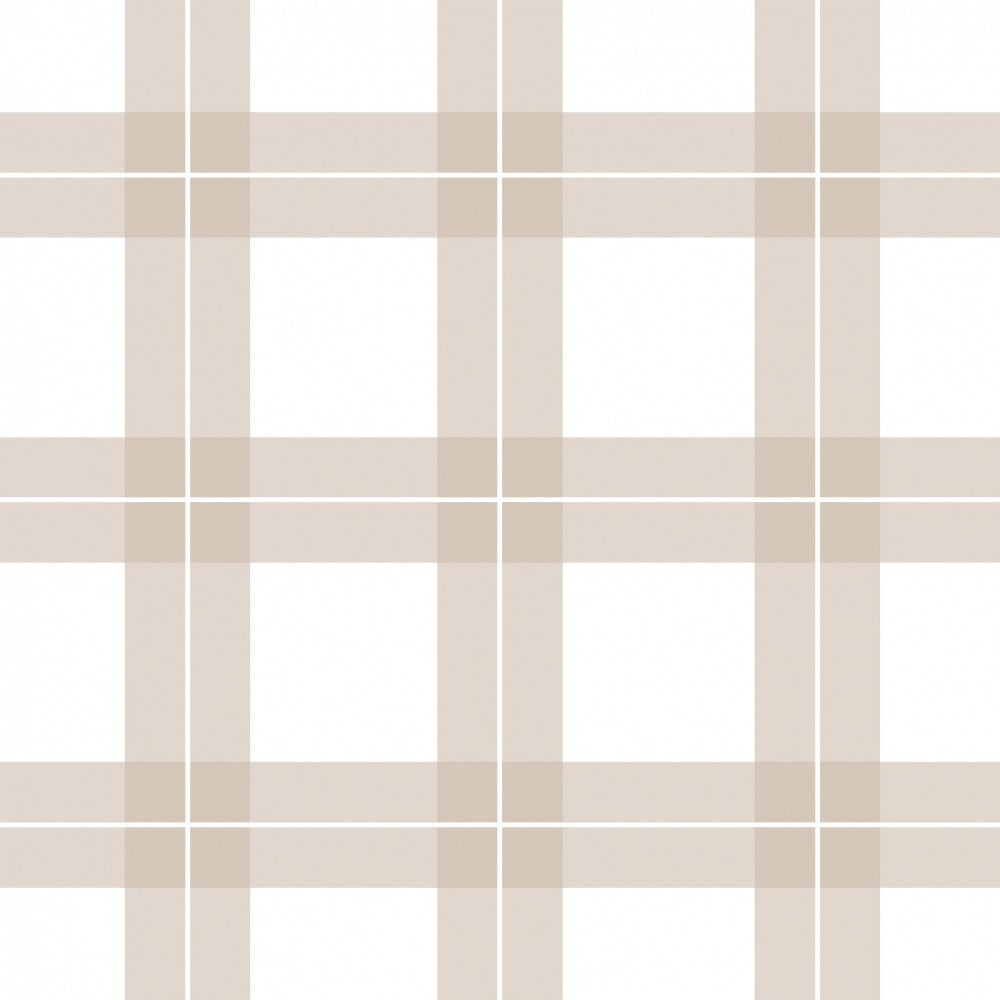 Autumn Plaid Pattern Tile