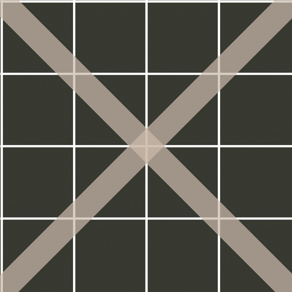 Autumn Plaid Pattern Tile