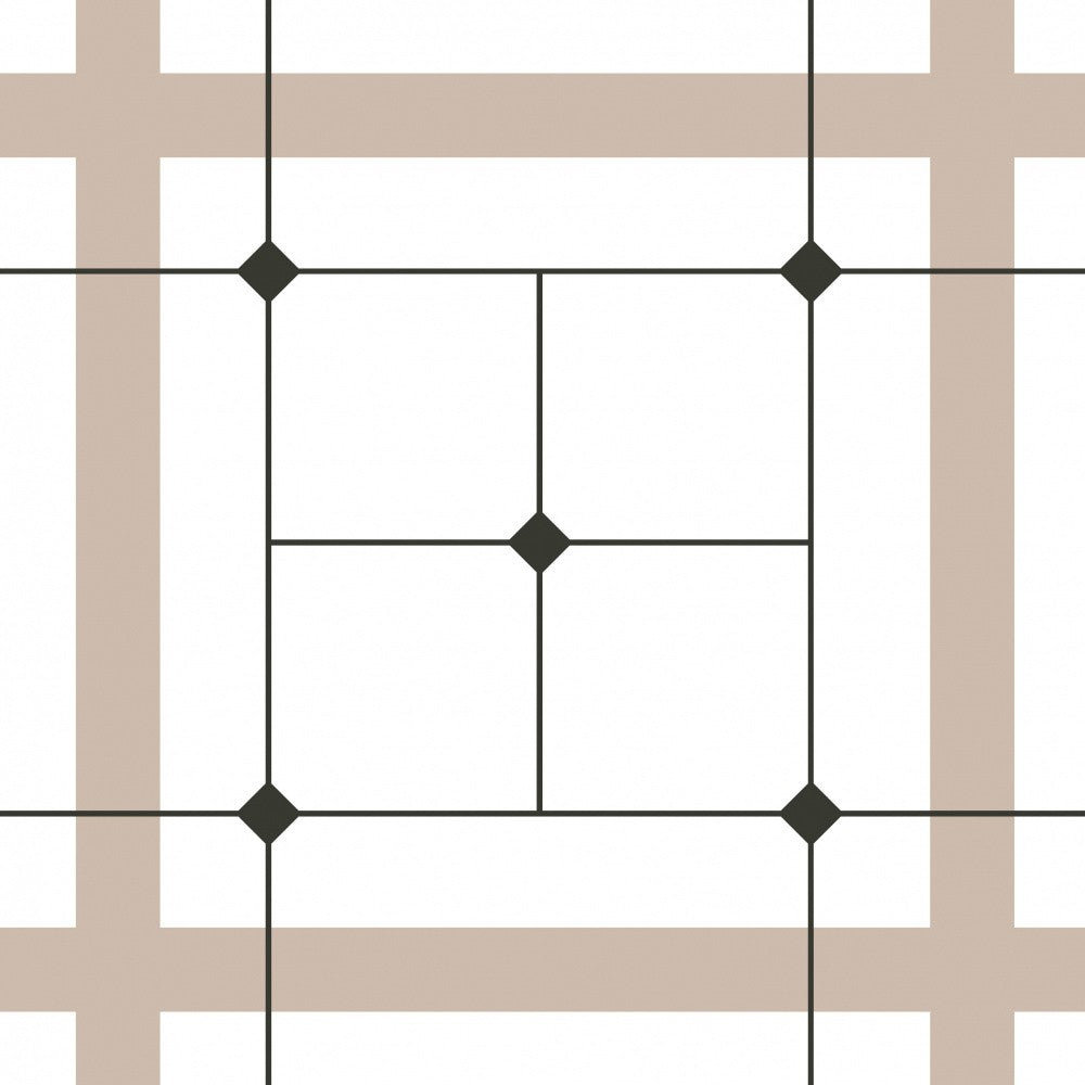 Autumn Plaid Pattern Tile