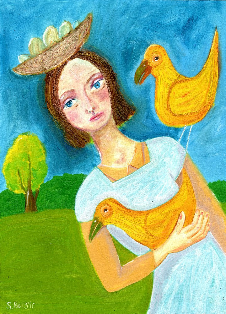 bird lady