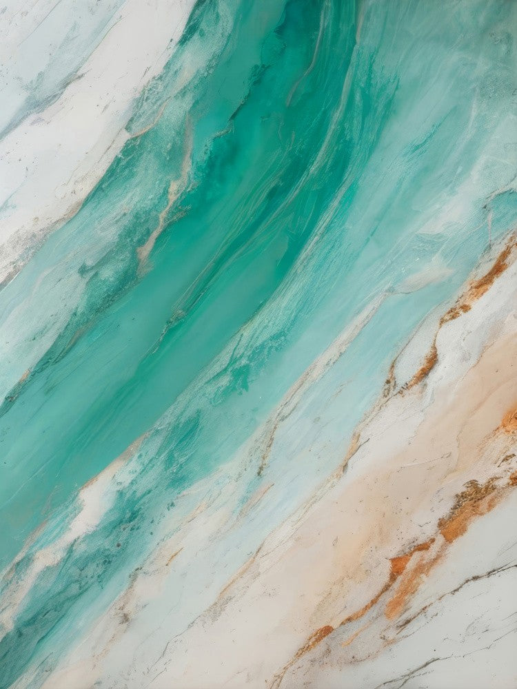 Ocean Waves Or Marble Patterns