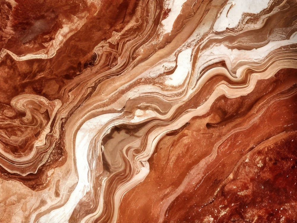 Abstract Patterns In Rich Earthy Tones