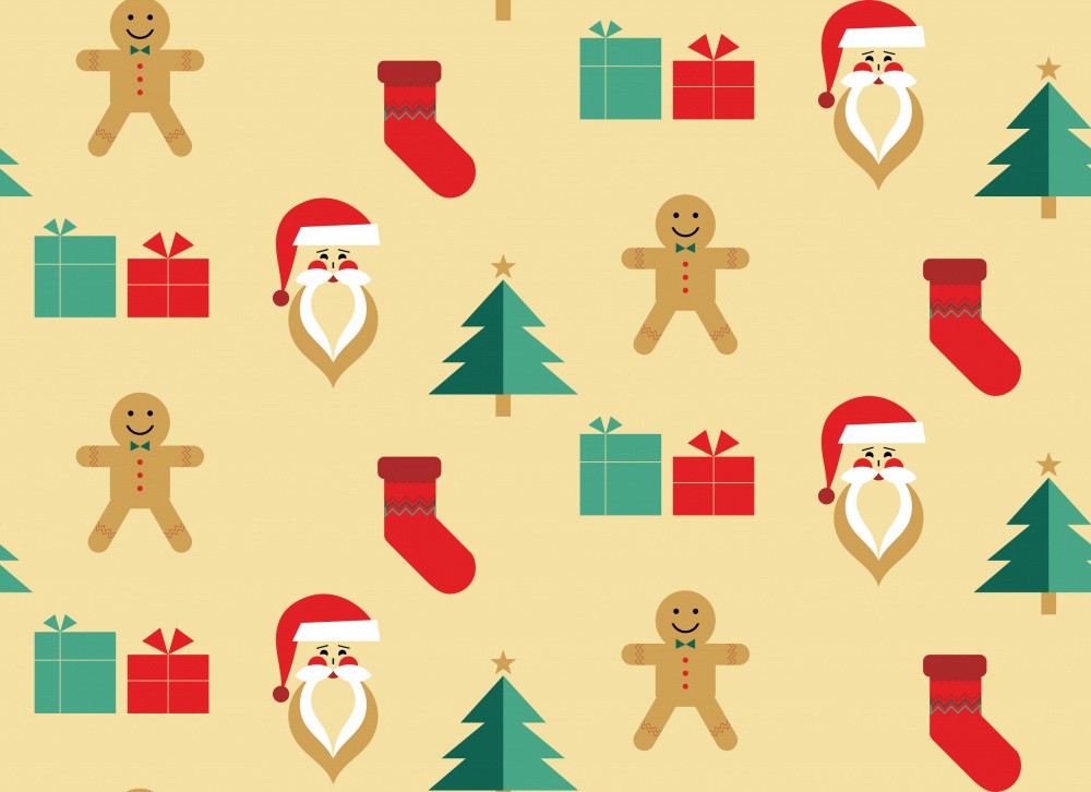 Imprimé Fêtes de Noël