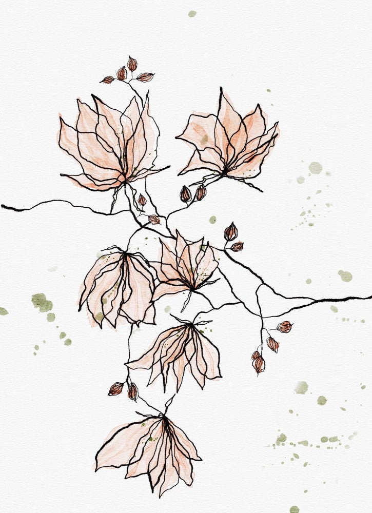 Delicate Floral Dance