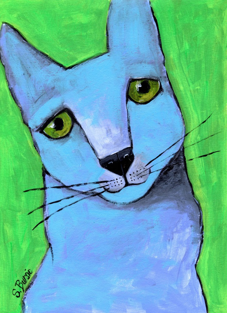 The Big Blue Cat