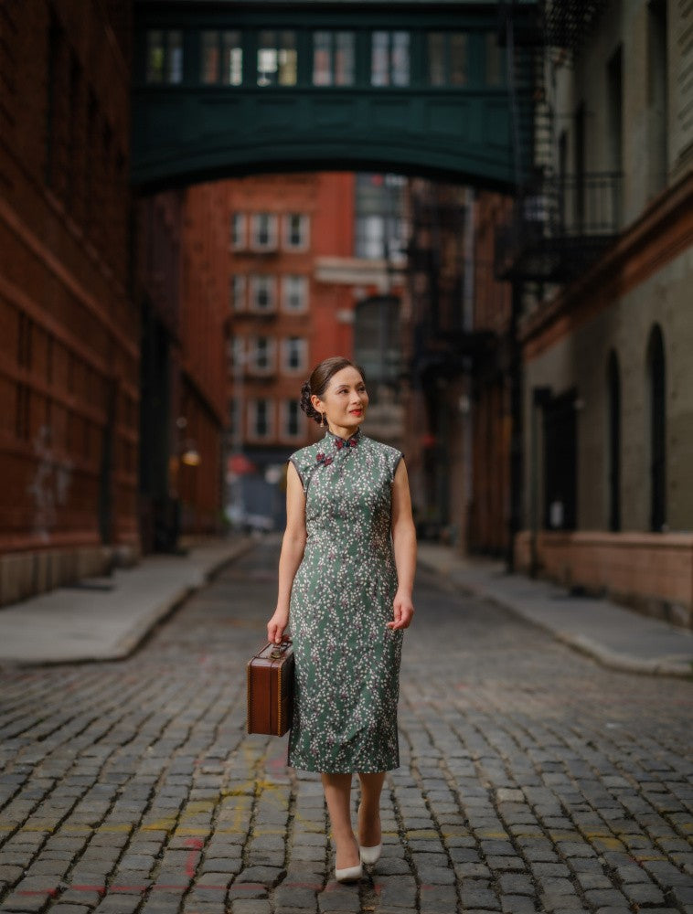 Orientalische Frau auf einer NYC-Straße