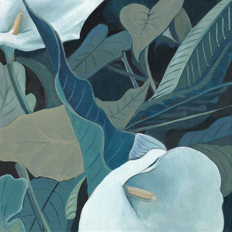 Stylized Arum 1 By Viccy Wanliss