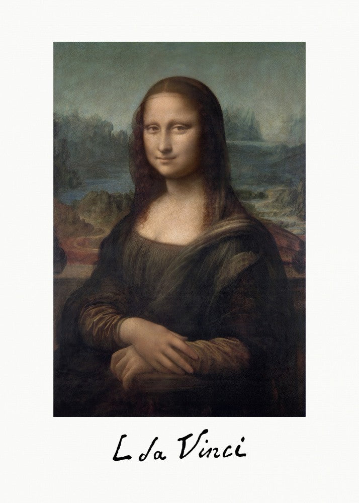 Mona Lisa Del Giocondo Signatur (1503–1506)