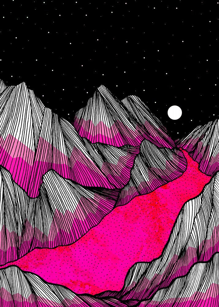 Pink river