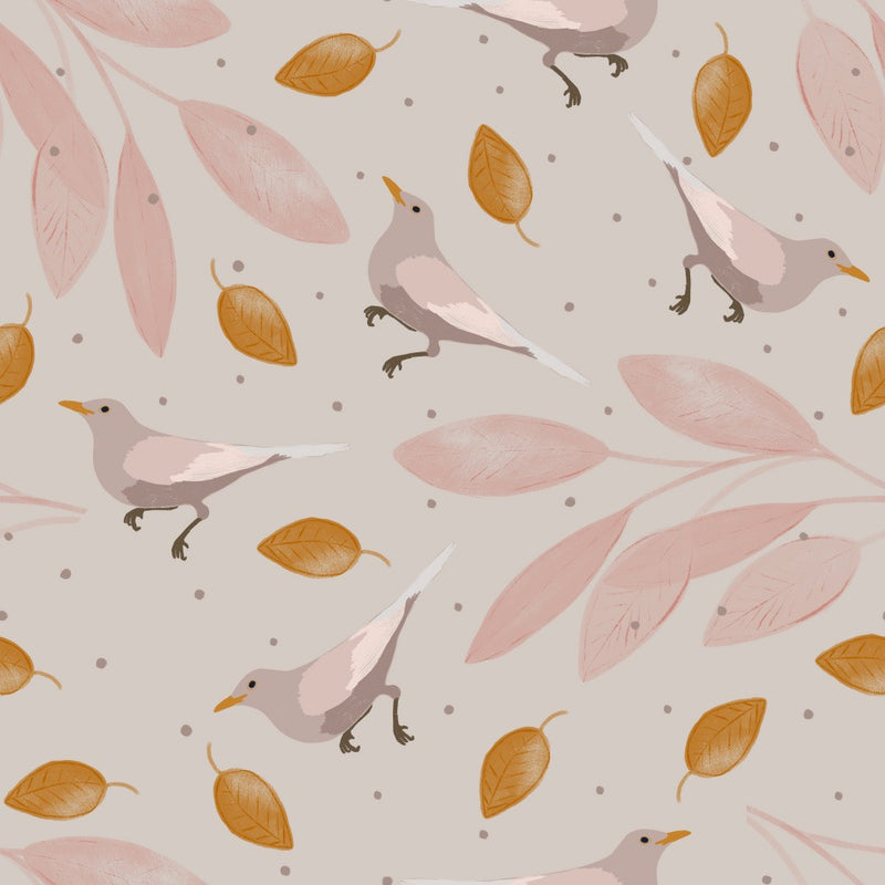 Pastel Blackbird