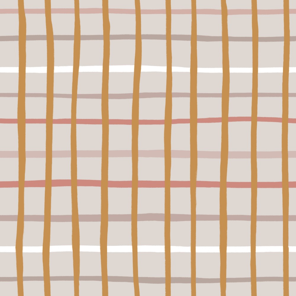Shades of Pink Yellow Stripes