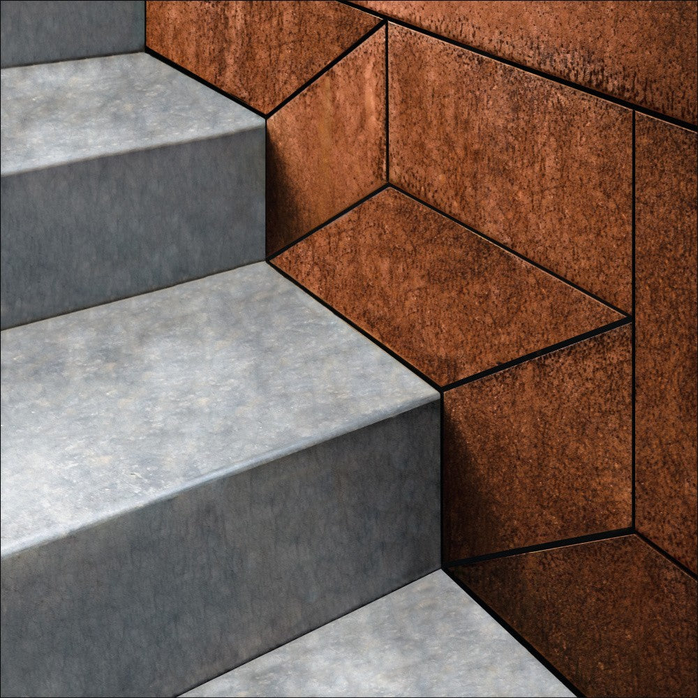 Stairs in steel