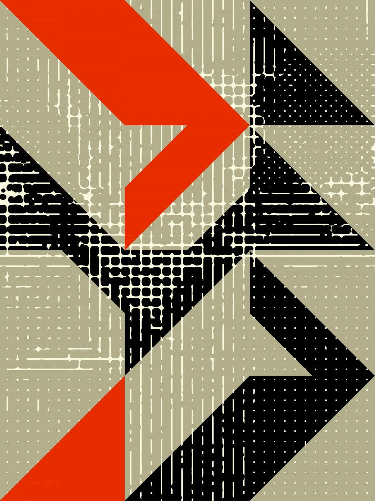 Bold Red and Black Arrows