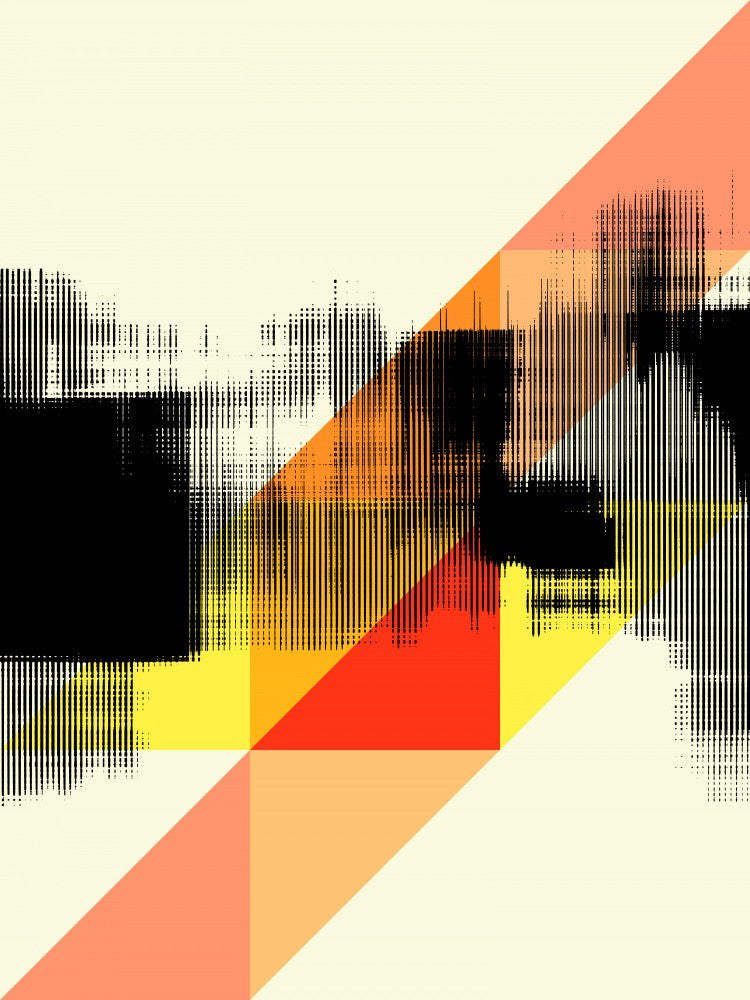 Bold Geometric Shapes with Dynamic Lines