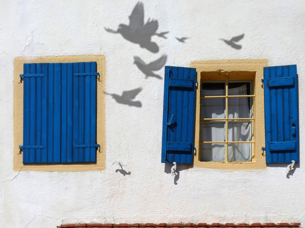 Schatten an der Wand