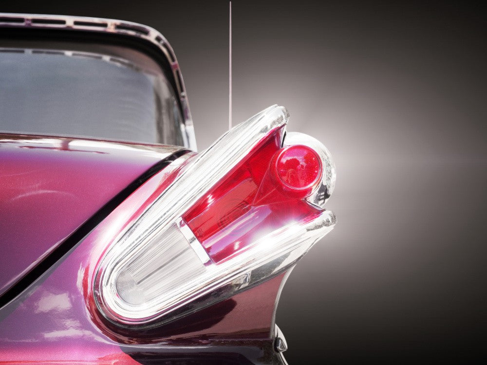 Amerikanischer Oldtimer Monterey 1958 Heck