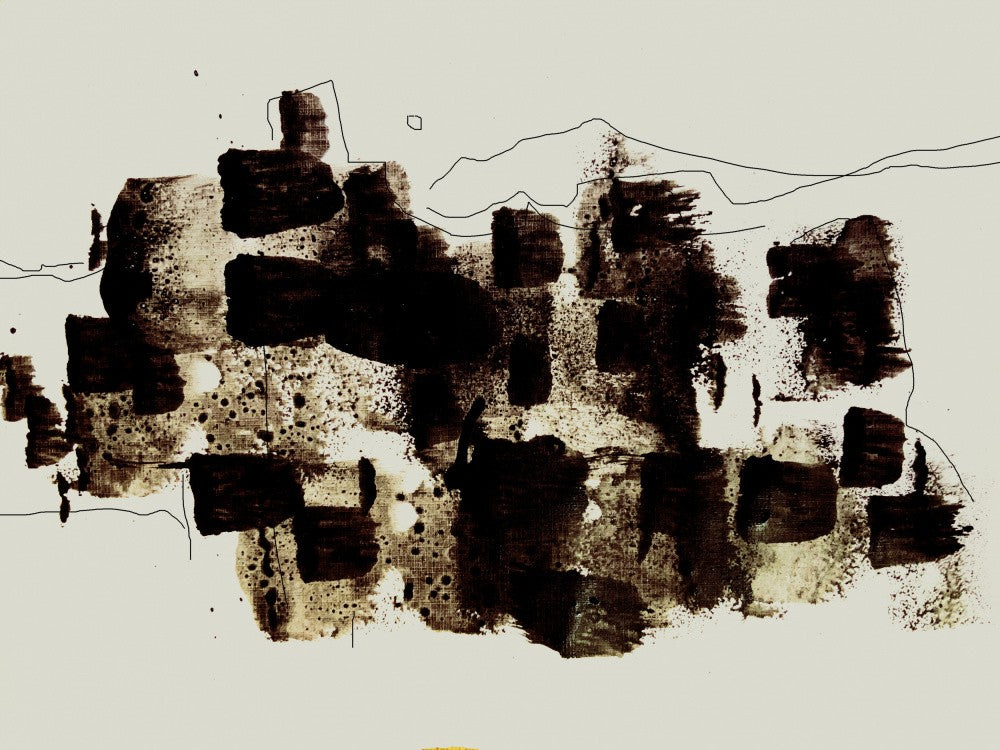 Abstract Brush stroke