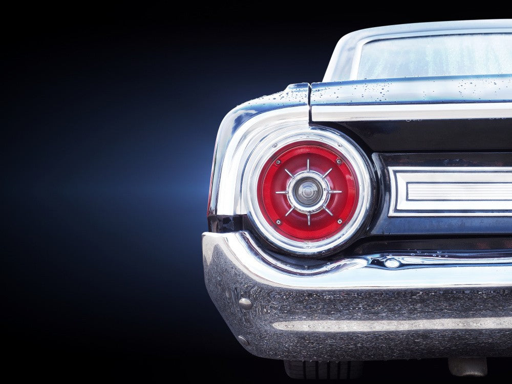 Amerikanischer Oldtimer Galaxie 1964 Heck