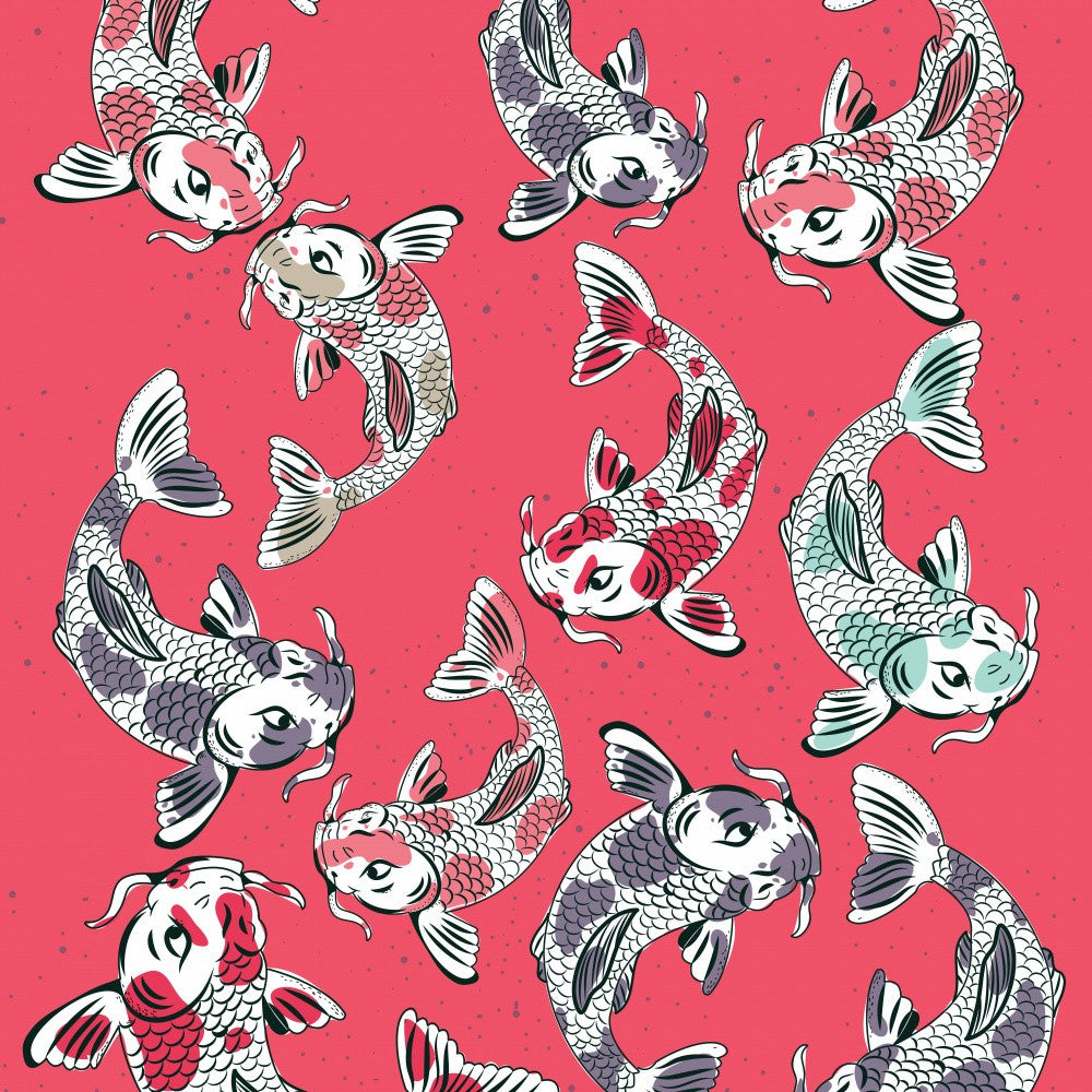 Colorful Koi Dance