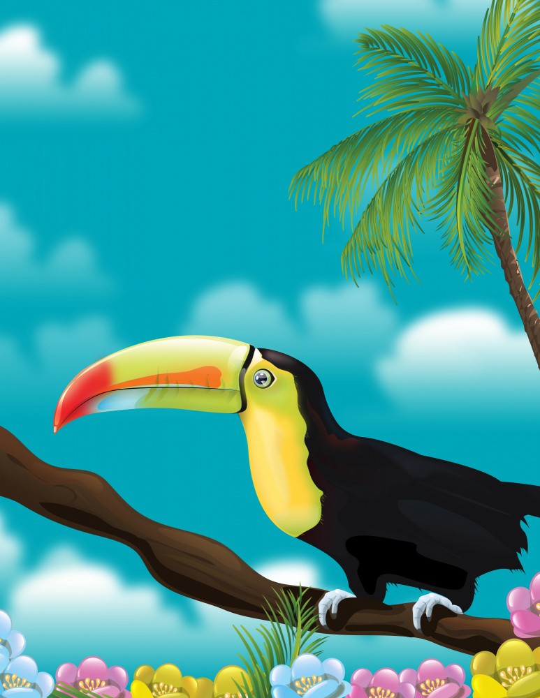 Toucan Perched On A Branch