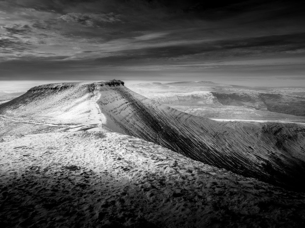 The summit of Corn Du (Brecon Beacons)