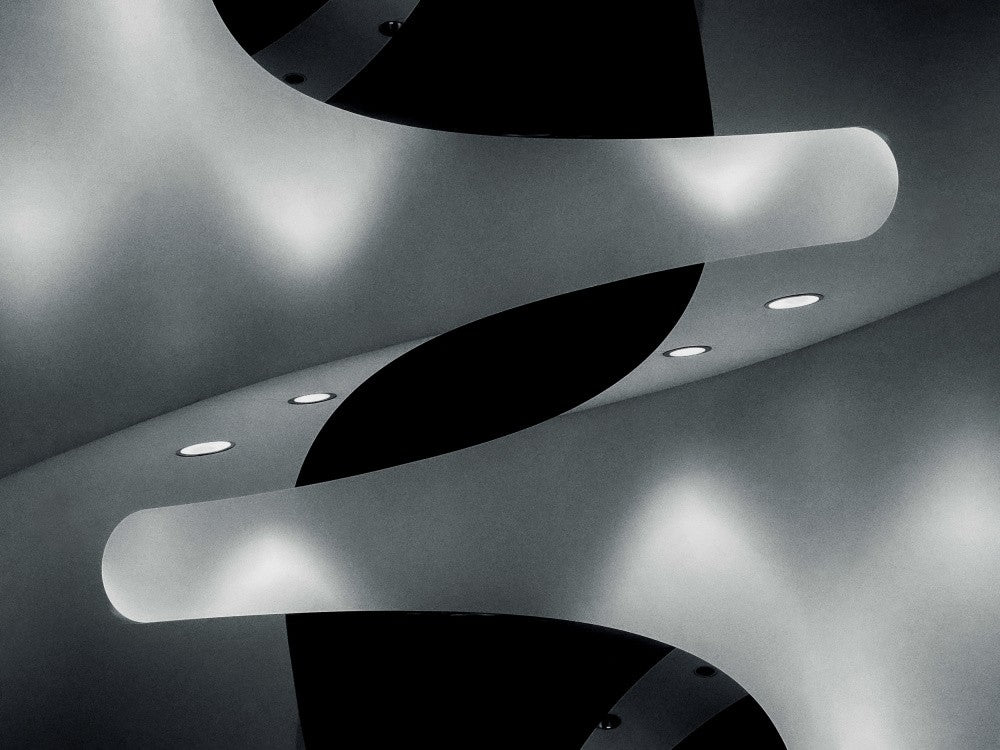 Curves white, grey, black